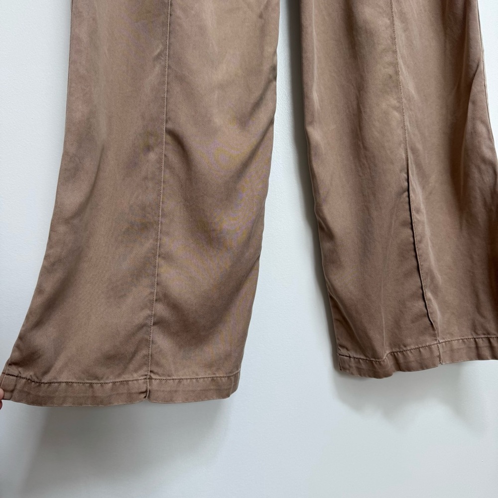 Young Fabulous & Broke 100% Tencel Wide Leg Pants Large - Picture 9 of 13